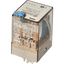 Rel. 3CO 10A/60VDC/Agni+Au/Test button/LED/diode (60.13.9.060.5070) thumbnail 2