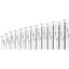 13-piece Robust Line metal drill bit set HSS-G, 135° 1,5; 2; 2,5; 3; 3,2; 3,5; 4; 4,5; 4,8; 5; 5,5; 6; 6,5 mm, 135° 13 pcs. thumbnail 2