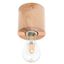 CEILING LAMP SALGADO NATURAL WOOD E27 1X60W IP20 thumbnail 1