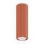 SPOT WITH A RED GROOVED LAMPSHADE FROM THE KARBON SERIES ON GU10 thumbnail 1