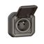 PLEXO FRENCH STANDARD SOCKET OUTLET - ANTHRACITE - FLUSH thumbnail 5