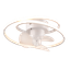 Umea LED ceiling fan matt white thumbnail 1