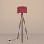 Floor lamp NEVIA burgundy thumbnail 2