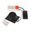 NEW TRIA® UNIVERSAL 68, recessed ceiling light, 2500/3000/4000K, 60°, IP 20, square, black thumbnail 3
