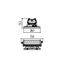 UNIQO 1M HE 75 840 ELL GR7035 thumbnail 3