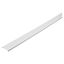 PLASTIC WALL GUTTER COVER 80MM LENGTH=2M WHITE RAL9010 thumbnail 2