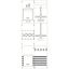 KA4242 Measurement and metering transformer board, Field width: 2, Rows: 0, 1350 mm x 500 mm x 160 mm, IP2XC thumbnail 5