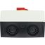 P3-100/I5/SVB/HI11 Main switch, P3, 100 A, surface mounting, 3 pole, 1 N/O, 1 N/C, Emergency switching off function, With red rotary handle and yellow locking ring, Lock thumbnail 34