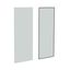 Side panels (pair) H=2000 D=800 mm sheet steel RAL7035 thumbnail 1