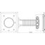 Test joint box f. ETIC systems 185x145x90mm plastic - grey thumbnail 2