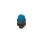 Knob selector, 3 positions blue with marking thumbnail 2