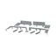 XTMP2IX16WM-H550W800 Mounting kit for 2x IZMX16, withdrawable, HxW=550x800mm thumbnail 2