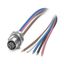 SACC-DSI-M12FSL4FEM16/0,2GR-1,5 - Device connector, rear mounting thumbnail 3