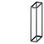 SIVACON, frame, for standard empty enclosure, H: 2200 mm, W: 400 mm, D: 1000 mm thumbnail 2