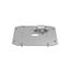 Adapter L 460 B 410 H 55 colour: silver thumbnail 2