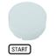 M22-XDLH-W-GB1 Button lens, raised white, START thumbnail 1