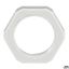 MP9-1236 Push button black arrow up flat momentary, front ring: thumbnail 2