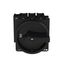 P3 Main switch, 80 A,Rear mounting, 4 pole, Form V/SVB, Black, Door co thumbnail 5