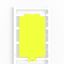 ClipCard, Device markers, 54 x 85 mm, yellow thumbnail 1