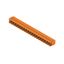 PCB plug-in connector, male header, Dovetails for fixing blocks, THT solder connection, 5.00 mm, Number of poles: 20, 90°, Solder pin length (l): 3.2 mm, tinned, orange, Box thumbnail 3