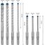 EXPERT SDS plus-7X Hammer Drill Bit Set 5/6/6/8/8/1/12 mm 7-pc thumbnail 2