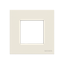 Frame 1-gang / 2-modules - IP44 - White thumbnail 1