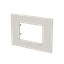 Frame - 1-gang / 3-modules - Niessen logo - S - Dune thumbnail 2