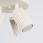 MINIMALIST BEIGE CEILING LAMP FROM THE CARBON SERIES, ADJUSTABLE SPOTLIGHTS, ROUND ROSETTE 3XGU10 thumbnail 4