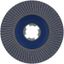 X-LOCK Flap discs, straight version, plastic plate, Ø115mm, G 40, X571, Best for Metal, 1pcs thumbnail 1