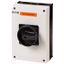 T5B-3-8342/I4-SI-SW Safety switch, T5B, 63 A, 6 pole, STOP function, With black rotary handle and locking ring, Lockable in position 0 with cover interlock, with warning thumbnail 2