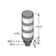 LED Signal Light High-intensity Tower Light   TL50HGRWQ thumbnail 2
