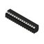 Printed circuit board terminals, 5.08 mm, Number of poles: 15, 135°, Solder pin length (l): 3.5 mm, black, PUSH IN with actuator, Clamping range, max. : 1.5 mm², Tube thumbnail 2