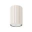 BEIGE SPOT TUBE WITH A GROOVED CARBON LAMPSHADE FOR AN ELEGANT LIVING ROOM 1XGU10 thumbnail 7
