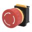 MUSHROOM-HEAD ENERGENCY BUTTON - ROUND - DIAMETER 40MM -  WITH HOLDING  - NOT ILLUMINATED thumbnail 3