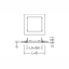 L 240 B 240 H 1 colour: white thumbnail 3