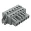 1-conductor female connector CAGE CLAMP® 2.5 mm² gray thumbnail 3