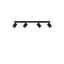 CEILING LAMP MERIDA 4L BLACK GU10 4X40W IP20 thumbnail 5