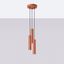 LAGOS 3P HANGING LAMP RED OCHRE 3XGU10 thumbnail 6