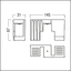 SUI 3PH/L3+DALI TRACK RECESS BRACKET 2X - Set of mounting clips thumbnail 2