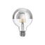 LED Silver Half Sphere Globe Light Bulb G95 7W 650Lm E27 2700K Dimmable - A04 thumbnail 1