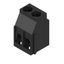 Printed circuit board terminals, 5.00 mm, Number of poles: 2, 90°, Solder pin length (l): 3.2 mm, tinned, black, Clamping yoke connection, Clamping range, max. : 6 mm², Box thumbnail 2