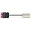 pre-assembled connecting cable Cca Socket/open-ended pink thumbnail 2
