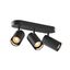 ASTO TUBE, ceiling-mounted light, cylindrical, GU10, 3x max. 10 W, black thumbnail 1