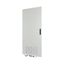 XLSD4L183 Section door, ventilated IP42, hinges left, HxW = 1800 x 300mm, grey thumbnail 3