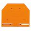 End and intermediate plate 2.5 mm thick orange thumbnail 4
