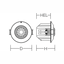 Sensor D 85 H 73 colour: white 220 - 240 V thumbnail 4