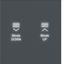 KNX pushbutton cover, single-position, with backlight, A.x/C.x, anthracite thumbnail 1