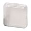 L25LF-WS Lens, indicator light, flat, white thumbnail 2
