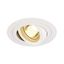 PIREQ GU10 ROUND DOWNLIGHT, white, max. 50W, incl. clip springs thumbnail 1
