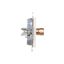 IP44 single socket outlets with Schuko earthing - white flap, white, 16A thumbnail 1